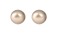 Preview: Optex Titanohrringe für Damen mit Perlen von Swarovski