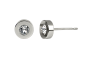 Preview: Medizinische Titan Ohrringe Damen mit Kristallen von Swarovski®